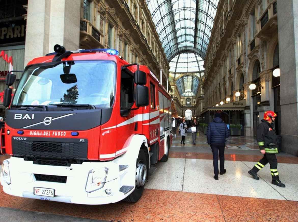 Gli zappatori pompieri di Milano
