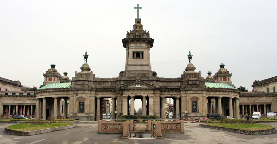 Ingresso principale Cimitero Maggiore di Musocco