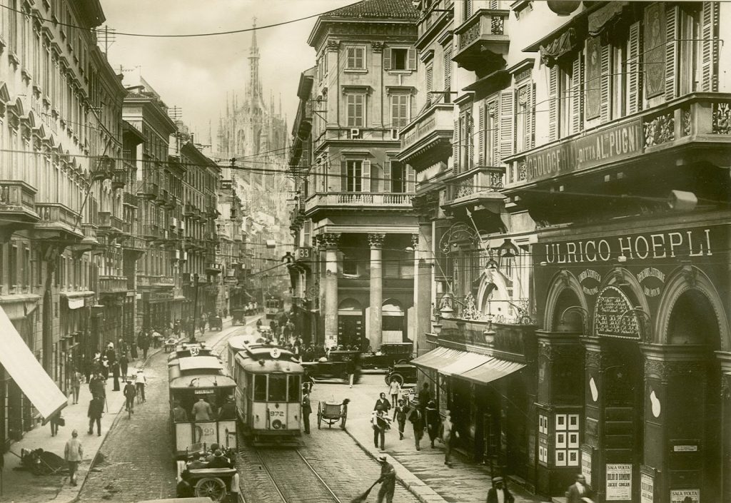 Corso Vittorio Emanuele II nel 1890