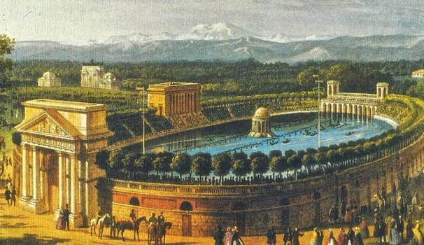 Arena civica allagata