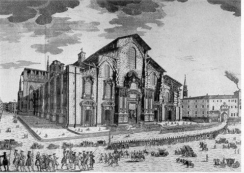 Il Duomo agli inizi del 1700