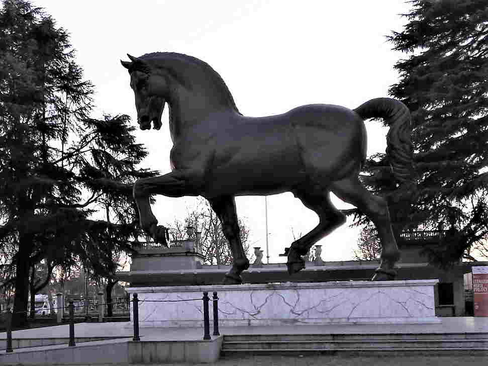 Monumento Equestre all'Ippodomo di Milano