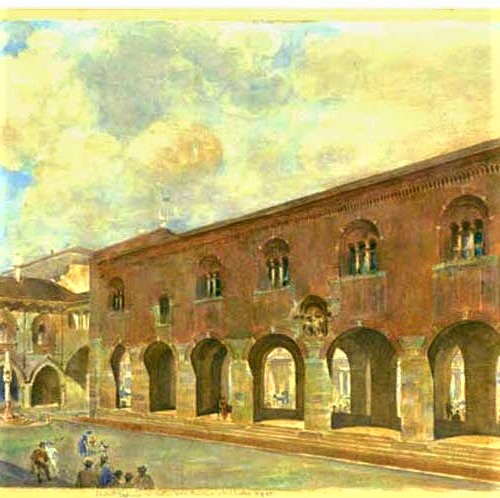 Palazzo della Ragione dopo i restauri del 1600