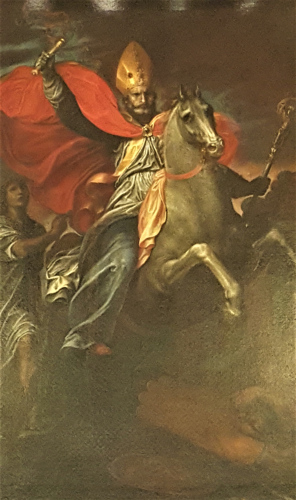 Quadro del Figino - Sant'Ambrogio (battaglia dI Parabiago)