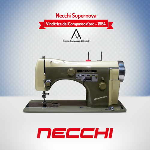 Necchi Supernova premiata nel 1954