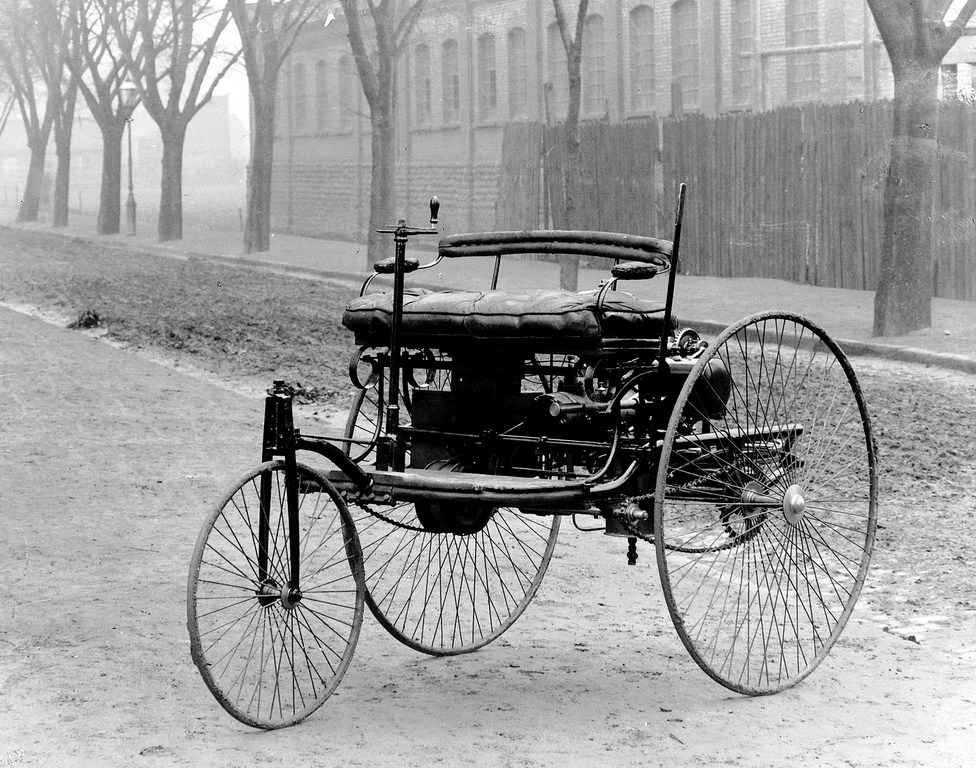 Patent Motorwagen ideata da Benz nel1886