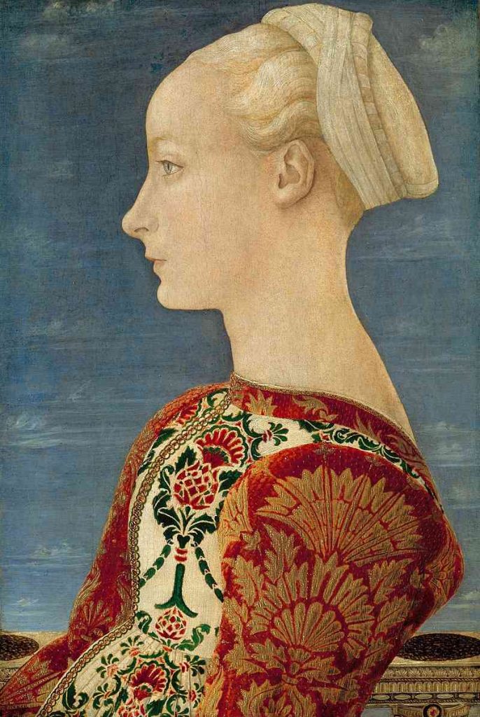 ritratto di Lucrezia Landriani (Piero del Pollaiuolo)