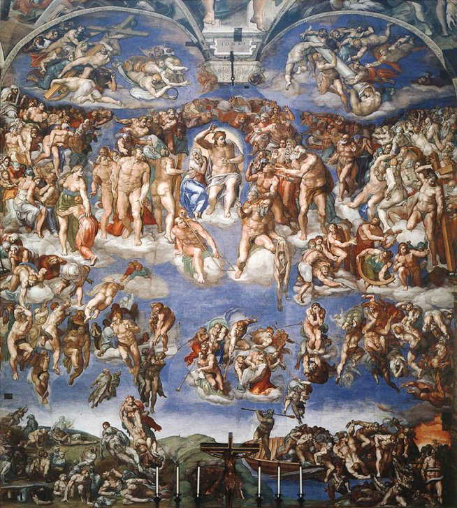 Il Giudizio Universale - Michelangelo Buonarroti