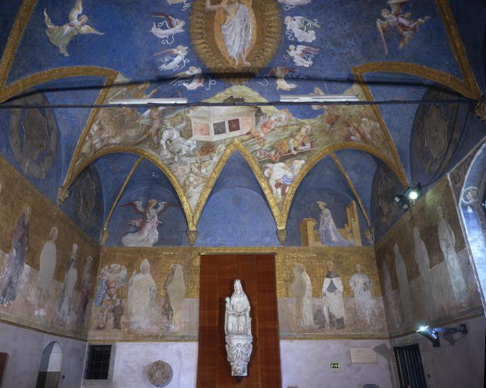 Cappella Ducale, affreschi