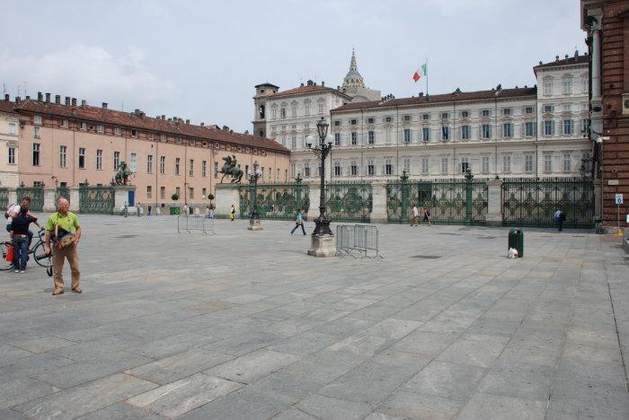 Cancellata Palazzo Reale di Torino