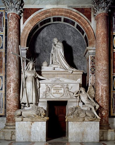 Monumento funebre papa Clemente XIII. Basilica di San Pietro