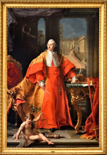 Ritratto di Abbondio Rezzonico, 1766. Pompeo Girolamo Batoni , Palazzo Barberini, Roma